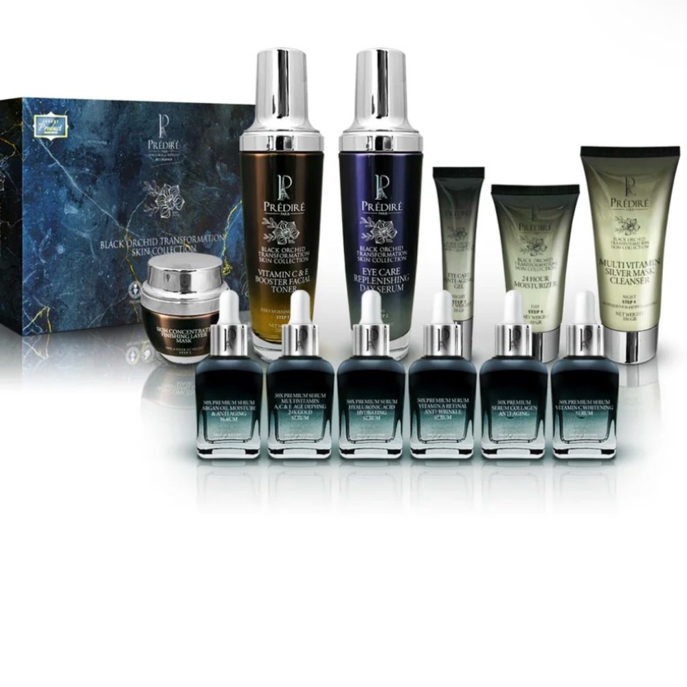 Predire Black Orchid Transformation Collection Skincare Set